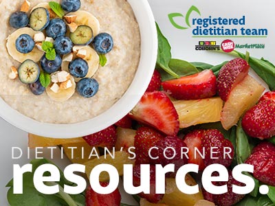 Dietitian's Corner Resources