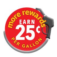 Purchase $10 worth of any melon items and earn $0.25 in Fuel Rewards