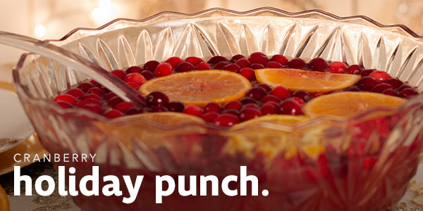 Cranberry Holiday Punch