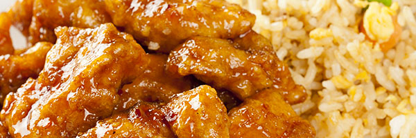 General Tso Chicken with Fried Rice