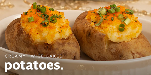 Creamy Twice Baked Potatoes